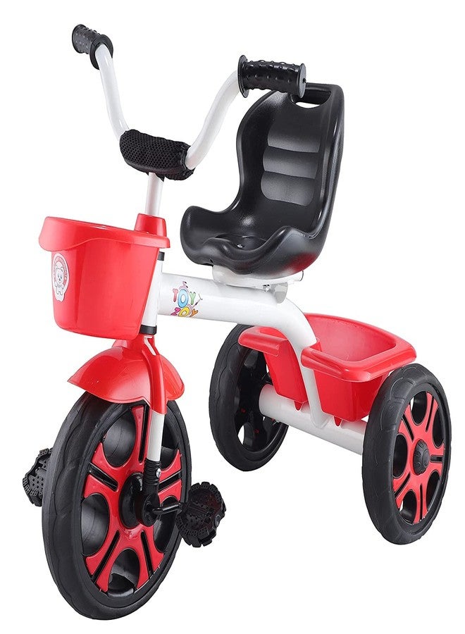 JoyRide Roadster Baby Toddler Trike, with Big Front Wheel Compact Lightweight Kids Trike (Red) - Image 2